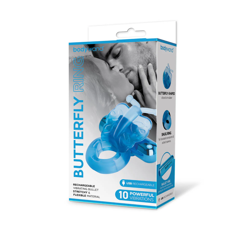 Bodywand Rechargeable Butterfly Ring - Image 3