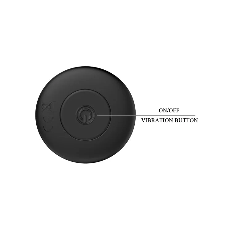 MR PLAY Vibrating Anal Plug - Black 12.8 cm USB Rechargeable Vibrating Butt Plug - Image 6